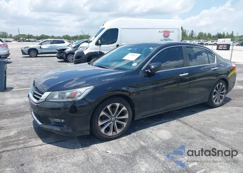 2014 Honda Accord Sport from USA, damaged, VIN 1HGCR2F55EA198269